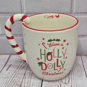 Dolly‎ Parton Candy Cane Mug Deck The Halls Christmas 2025 DG Exclusive 16oz